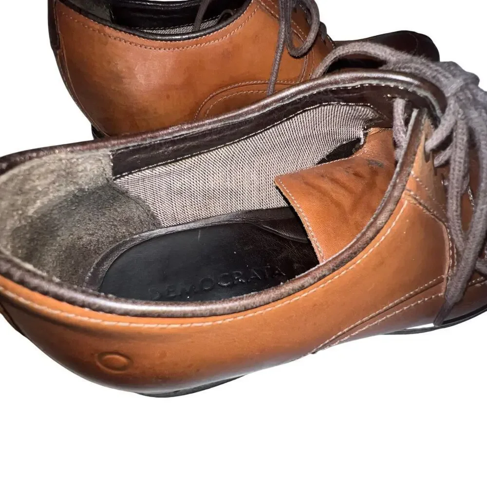 Democrata Men’s Lace Up Career Leather Dress Shoe Size‎ EU42/ US9 Brazil ￼￼